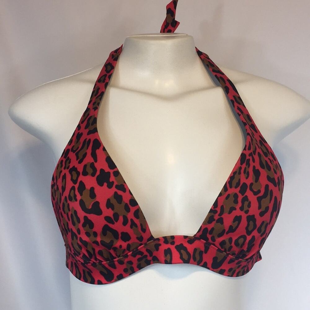 Victoria’s Secret animal print bikini top